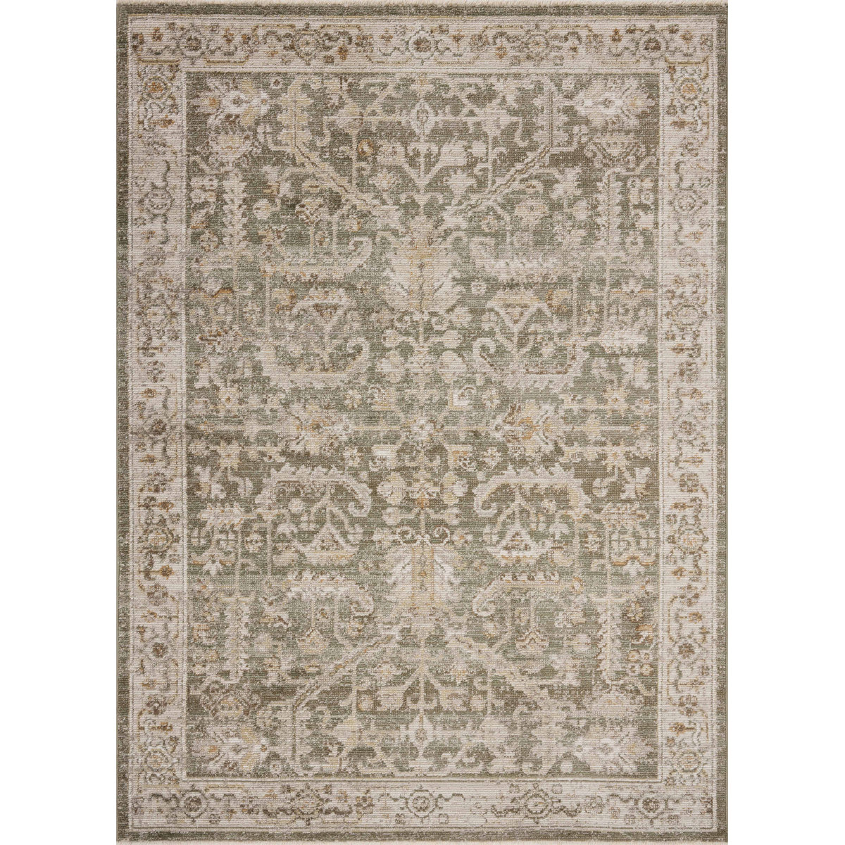 Magnolia Home by Joanna Gaines x Loloi Pace Forrest / Natural Area Rug